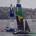 SailGP - France and Australia battle it out with another 8 yachts. 