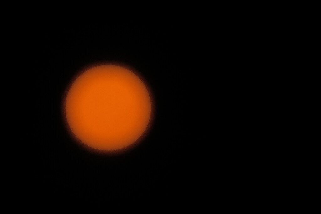 The sun threw a solar filter  by 365projectorgchristine