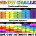 Rainbow Challenge for March