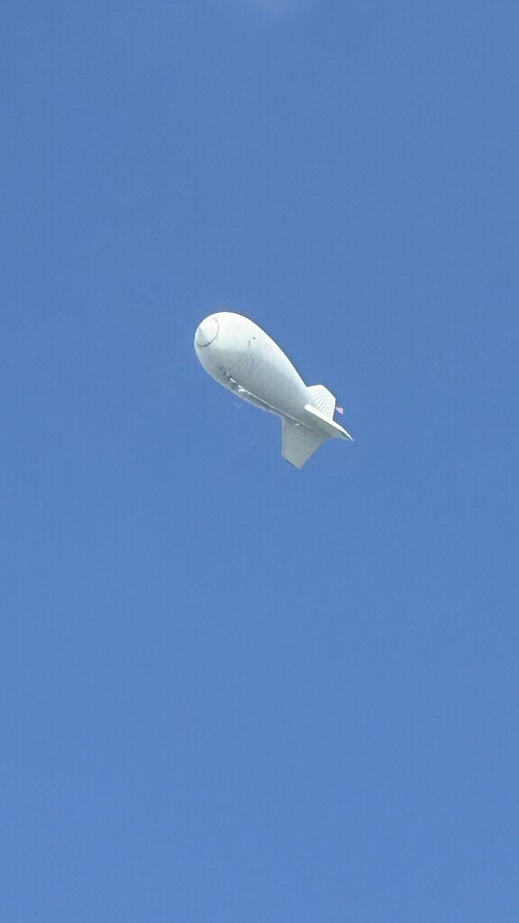 Surveillance balloon at SPI by colleennoe
