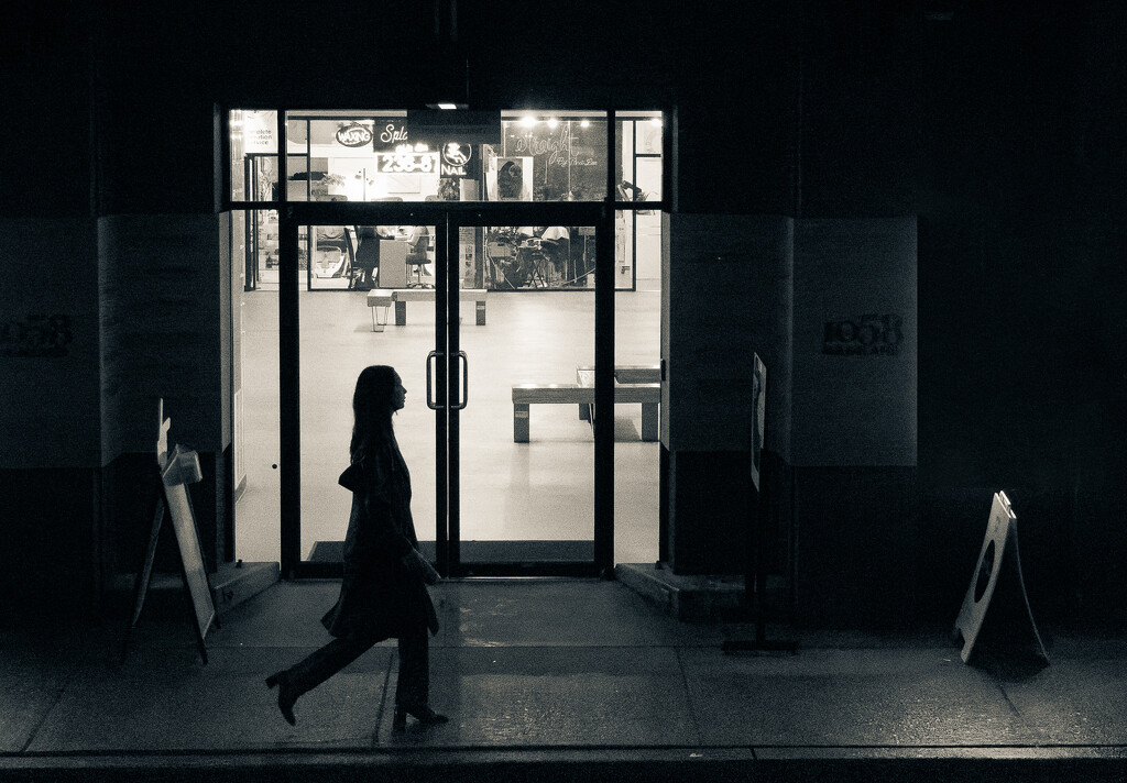 Walking at Night by cdcook48