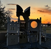 27th Feb 2024 - Sunset at the playground