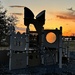 Sunset at the playground by congaree