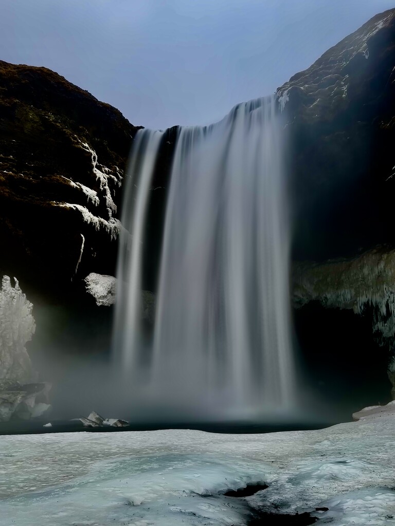 Skogafoss Waterfall by jnewbio