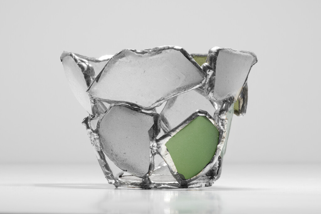 Sea Glass Tea-Light Holder by 30pics4jackiesdiamond