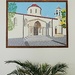 A painting of Konia church painted by Socrates brother…in community building opposite the church.