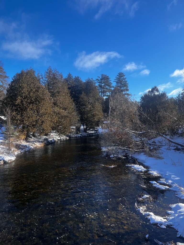 Cold Village Creek! by sunnygreenwood