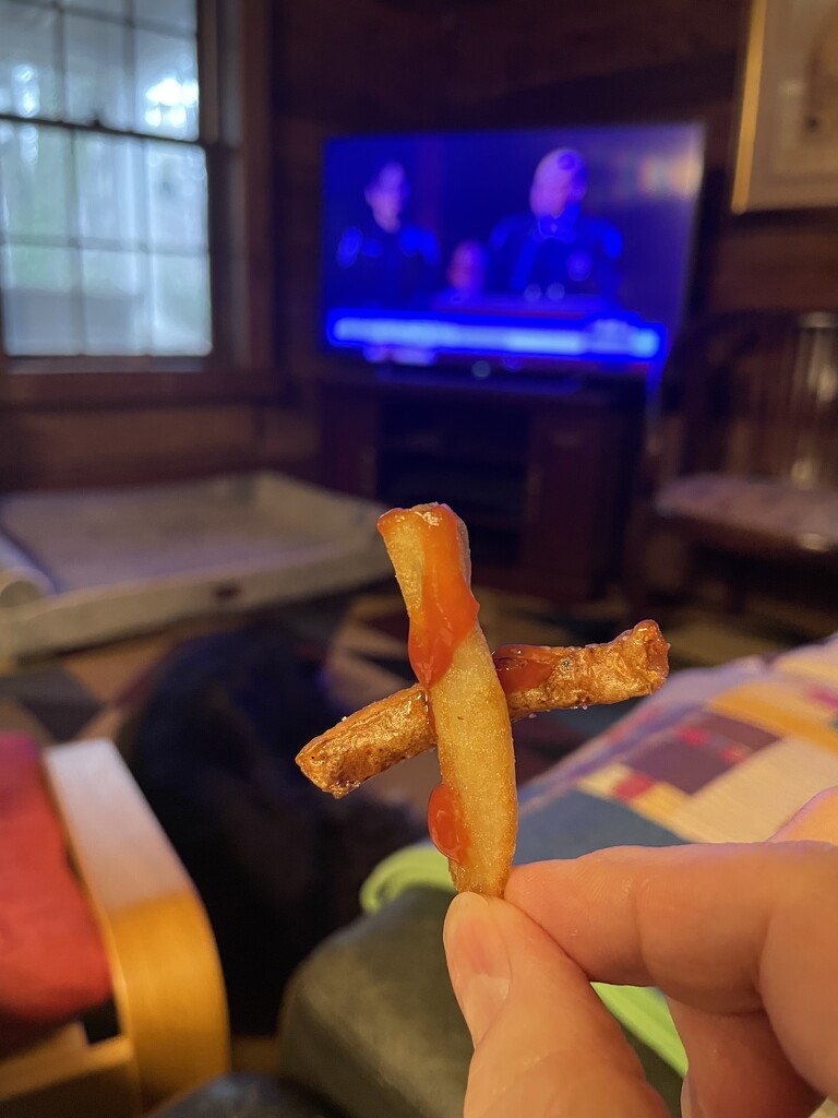 French fry cross by margonaut