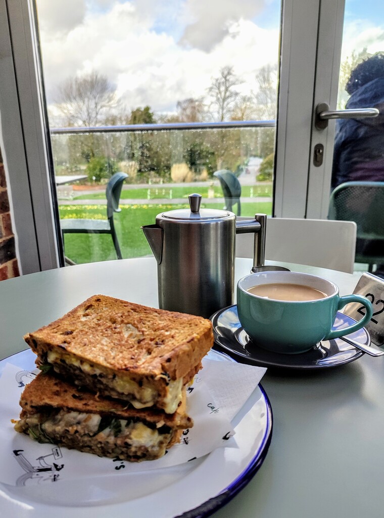 Haggis toastie with a view  by boxplayer