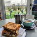 Haggis toastie with a view 