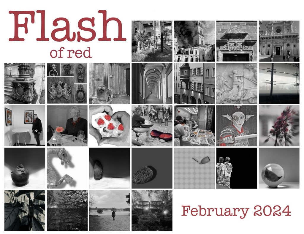 Flash of Red calendar 2024 by jacqbb