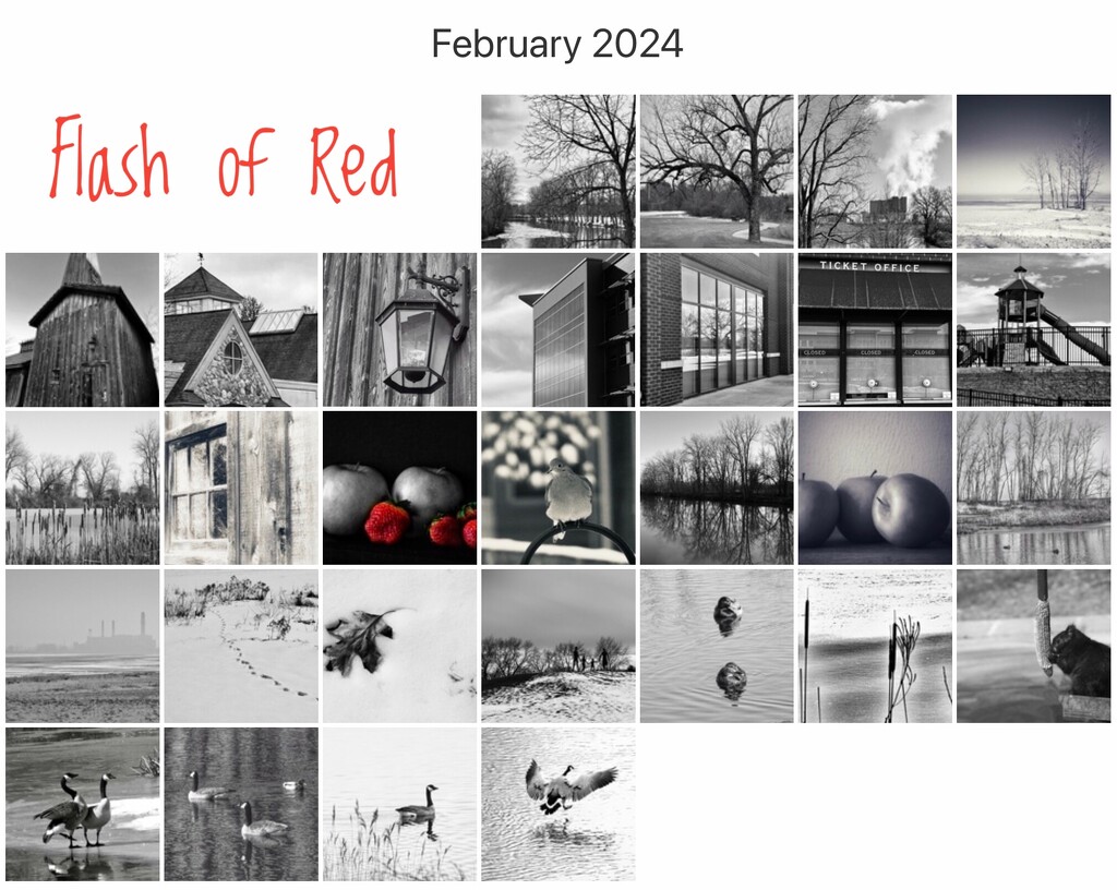 February calendar by amyk