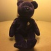 Purple Beanie Baby commemorates Princess Diana by kchuk