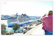 3rd Mar 2024 - CRUISE SHIP IN HARBOUR