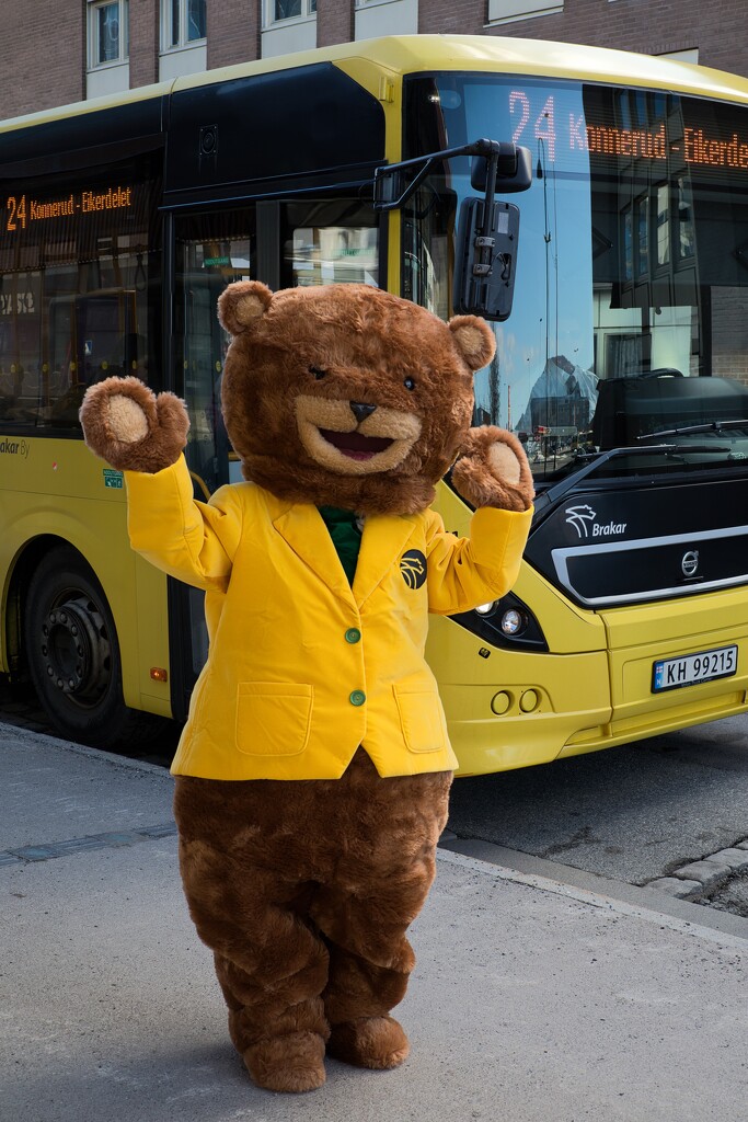 Bus mascot by okvalle