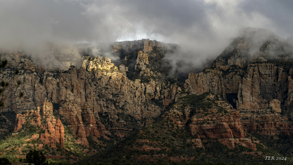 Sedona Magic on a Stormy Day by taffy