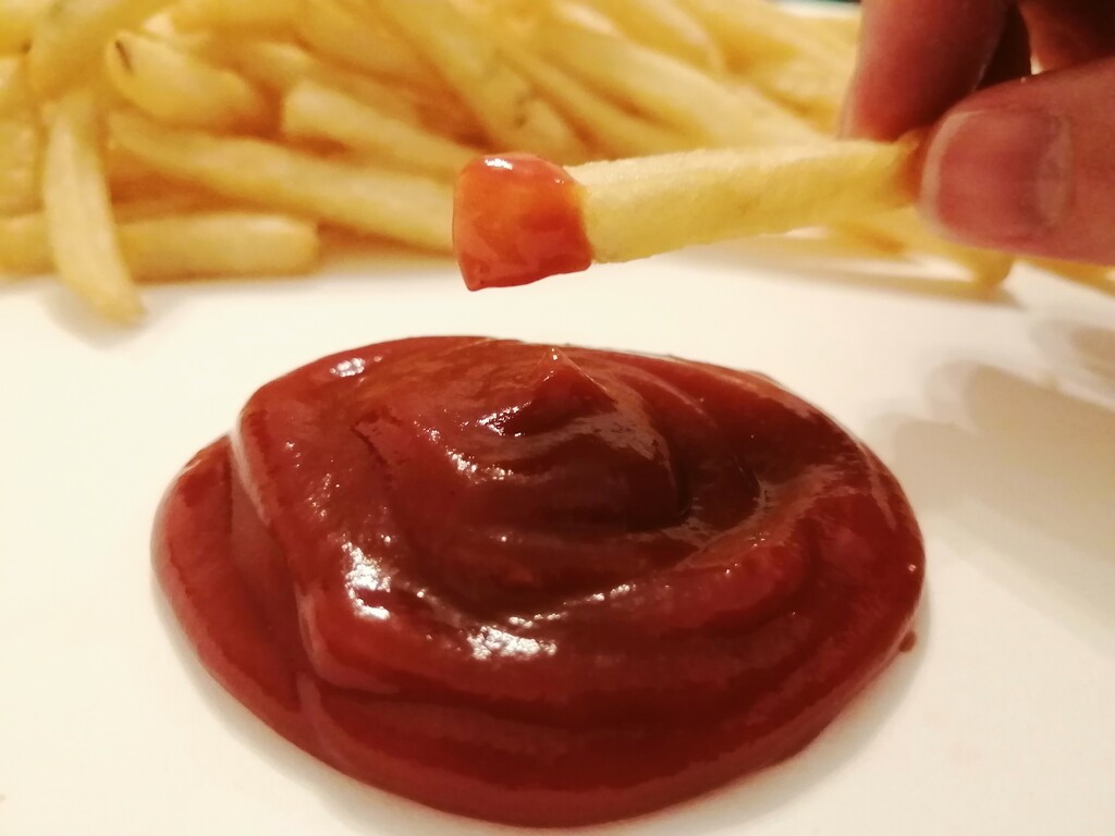 Fries and Ketchup by princessicajessica