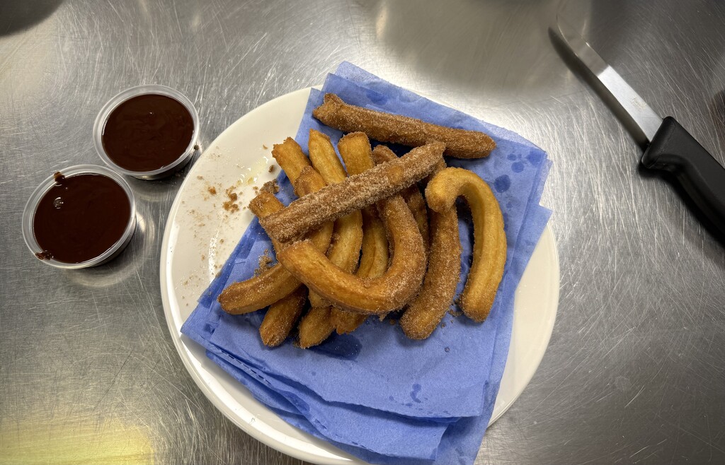 Catering College Churros by eviehill