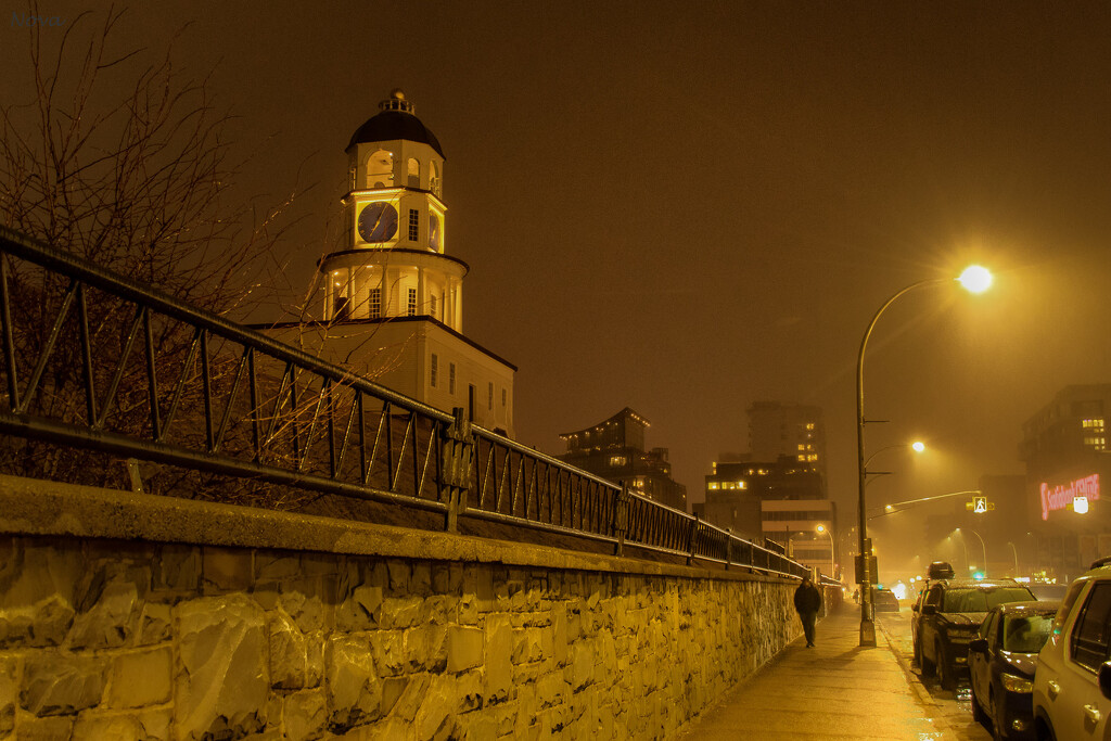 A foggy Halifax night by novab