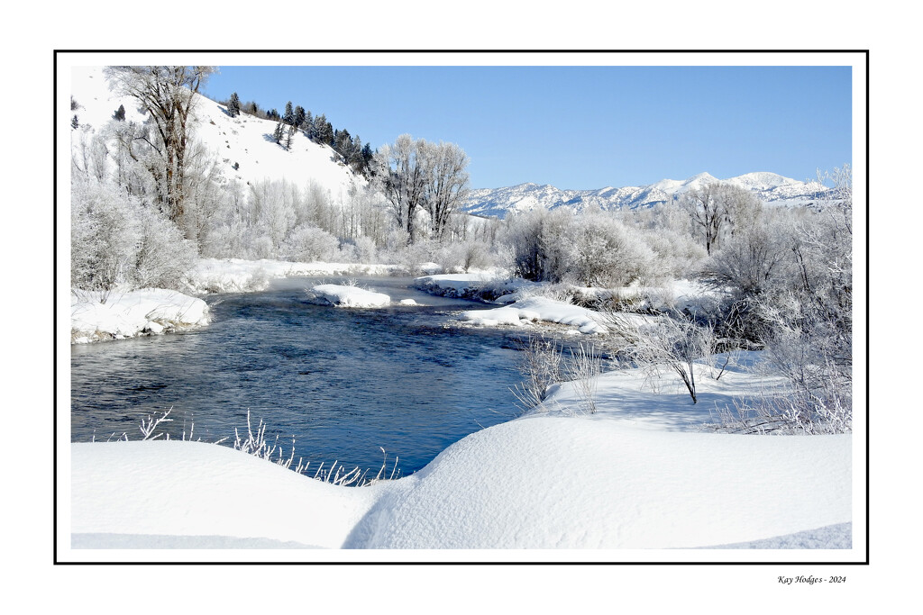 Beautiful Frosty River by kbird61