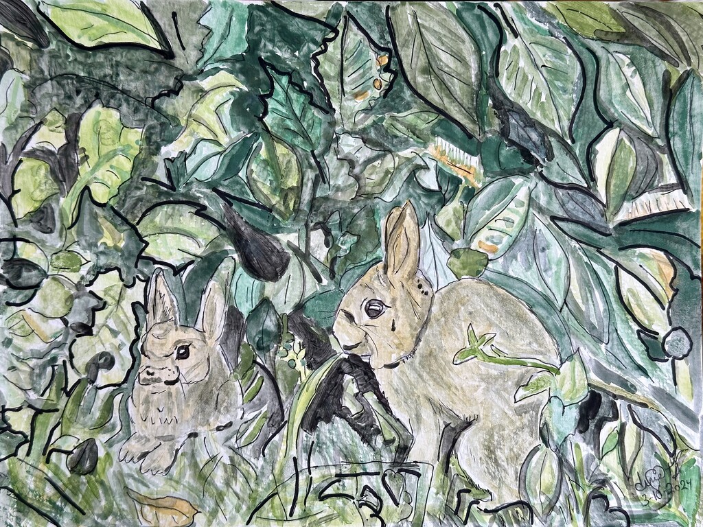 Bunnies by pandorasecho