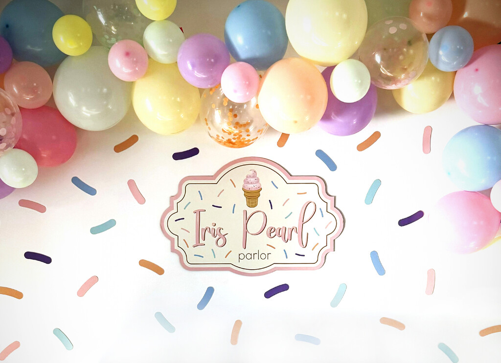 Happy Birthday Ice Cream Parlor, Iris Pearl by yogiw