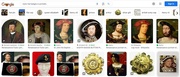 11th Mar 2024 - Tudor hat badges in portraits