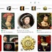 Tudor hat badges in portraits