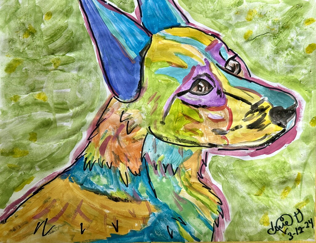 Pop art Foxy by pandorasecho