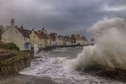 12th Mar 2024 - Wild weather at Pittenweem.