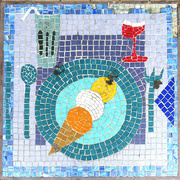 13th Mar 2024 - Pavement Mosaic
