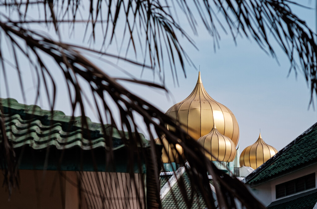 Domes of USM Mosque. by ianjb21