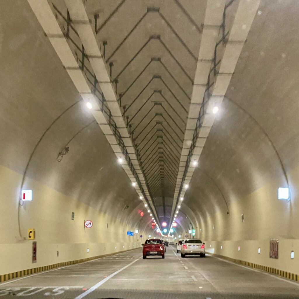 Coastal tunnel  by upandrunning