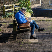 13th Mar 2024 - Reading in the sunshine