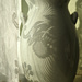 cucoloris on white vase
