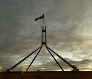 15th Mar 2024 - Australian flag at dawn