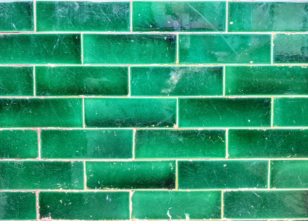 Old green tiles  by boxplayer