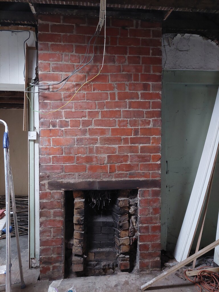 Shop fireplace,  a work in progress  by samcat