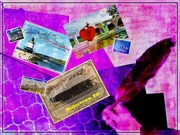 16th Mar 2024 - Purple Paper Postcards