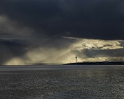 17th Mar 2024 - Drama in the sky over Leven on the Firth of Forth.