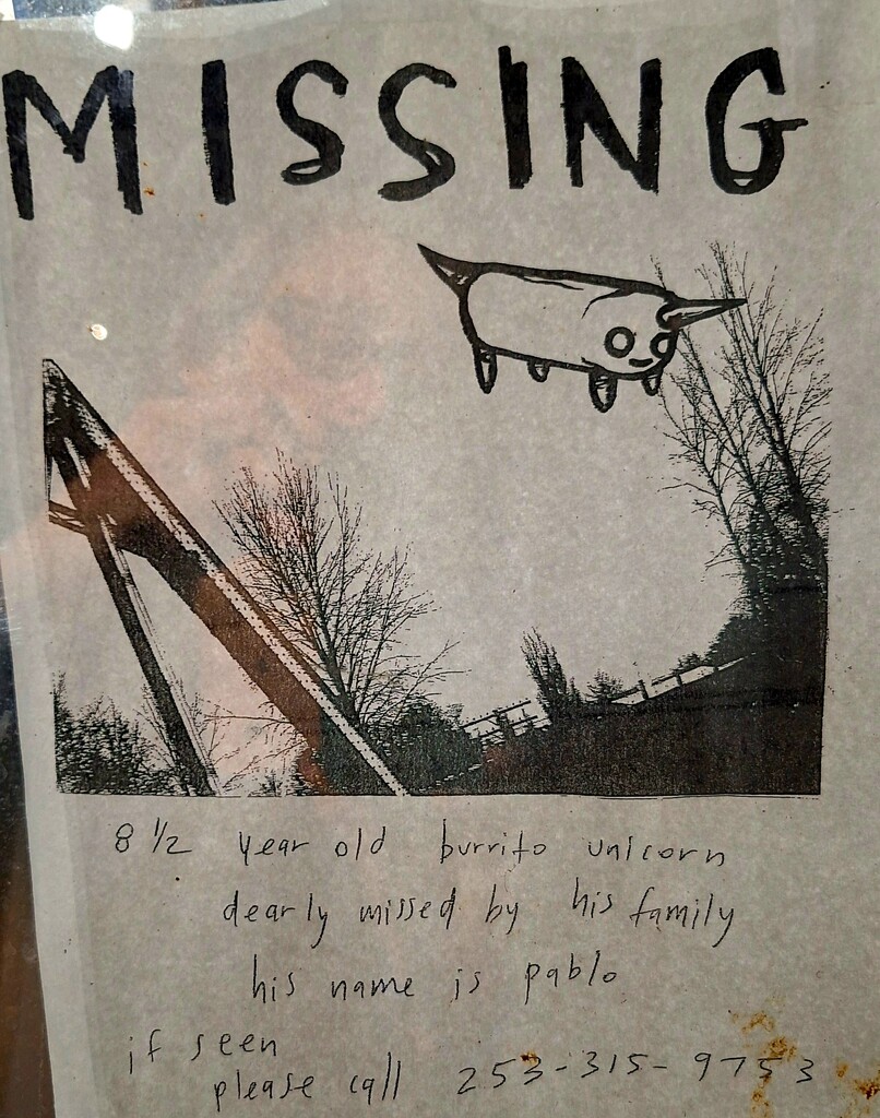 Missing burrito, presumed eaten. by 912greens