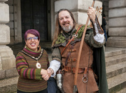 18th Mar 2024 - The Sheriff of Nottingham and Robin Hood are best friends