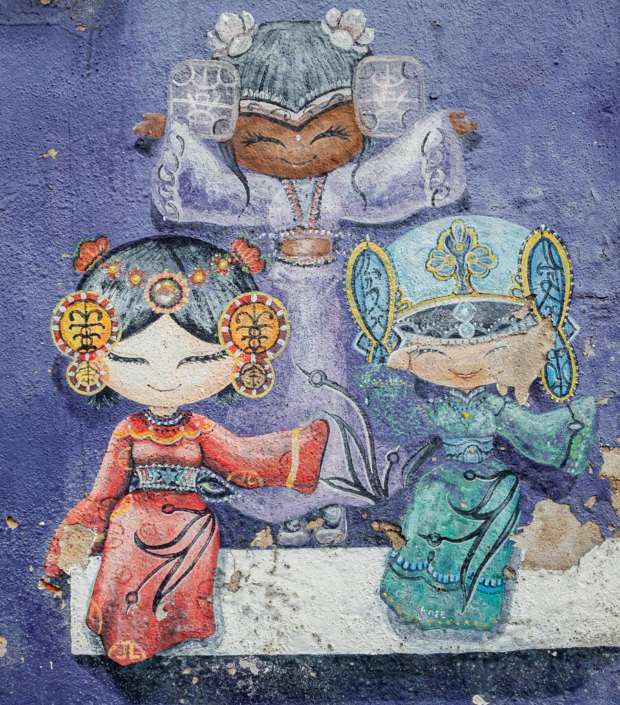 Wall art,  Armenia Street. by ianjb21