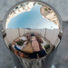 Unusual POV looking down at a Chrome pole by ianjb21