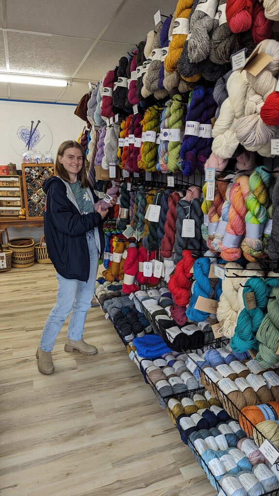 Yarn Store Outing by julie