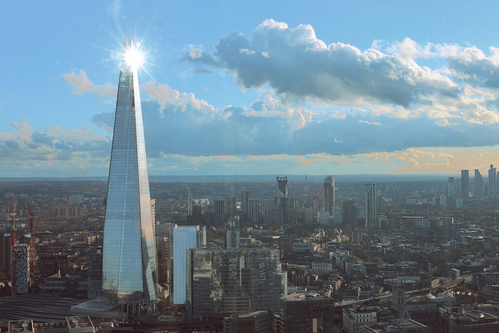 Starburst on The Shard by neil_ge