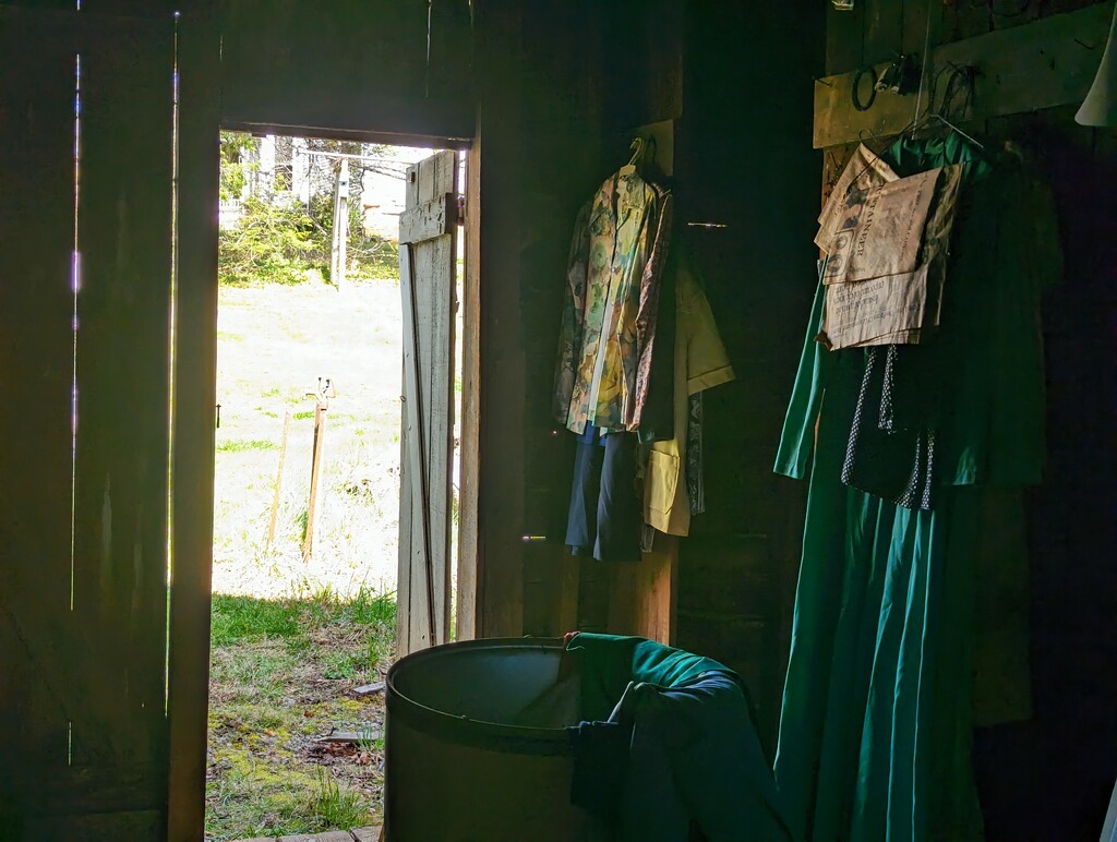 Vintage Clothes in the Daisey Avenue Barn by carolinespitzer