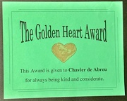 25th Mar 2024 - The Golden Heart Award