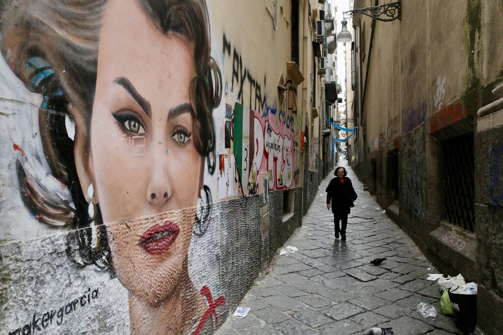 napoli street art  by vincent24