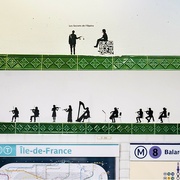 27th Mar 2024 - The little characters of the Opera metro station continue to intrigue me. 